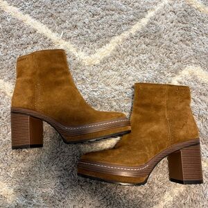 Steve Madden High Heeled Suede Booties